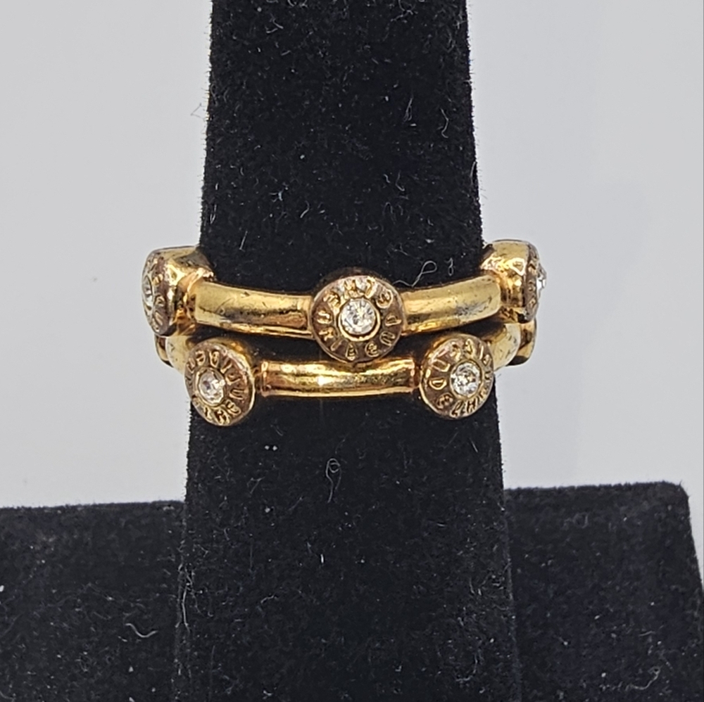Lot Of 2 Henri Bendel Rings Size 6 Marked